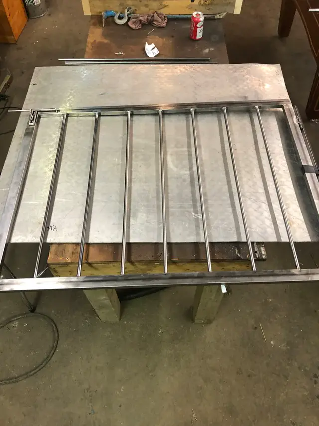 Aluminum rack fabrication