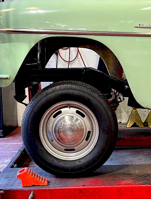 Classic truck frame repair