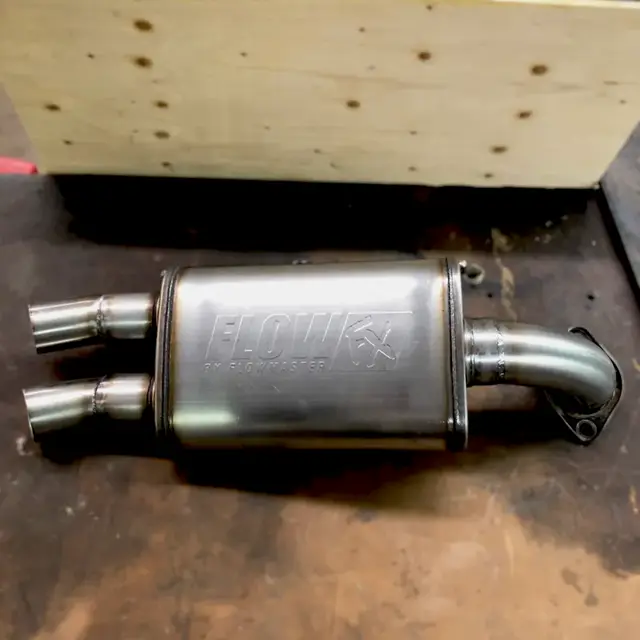 Stainless exhaust