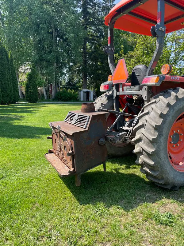 Farm tractor repair