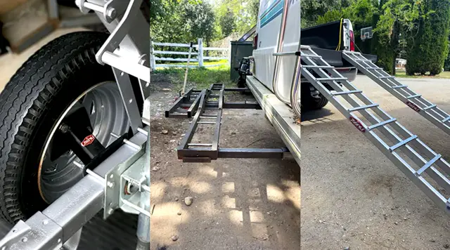 Trailer and vehicle welding